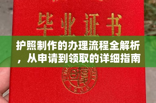 肃宁护照制作的办理流程全解析，从申请到领取的详细指南